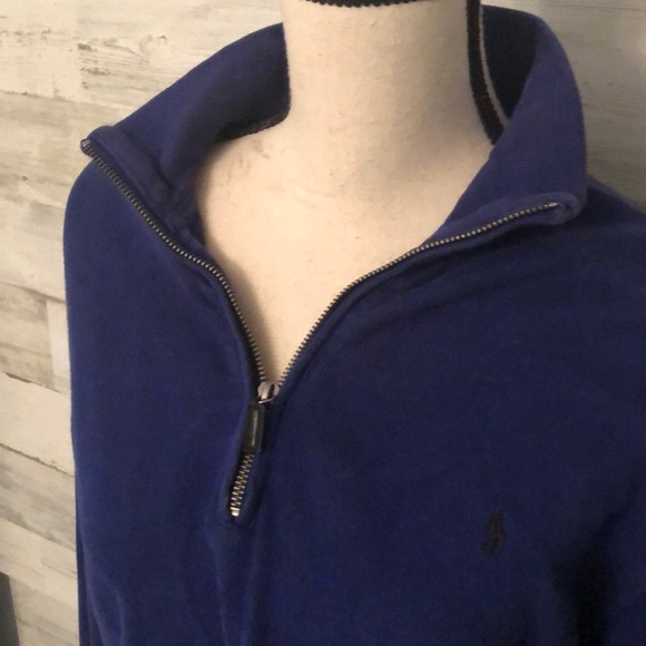 Ralph Lauren POLO Estate-Rib Quarter-Zip Pullover - Picture 5 of 5